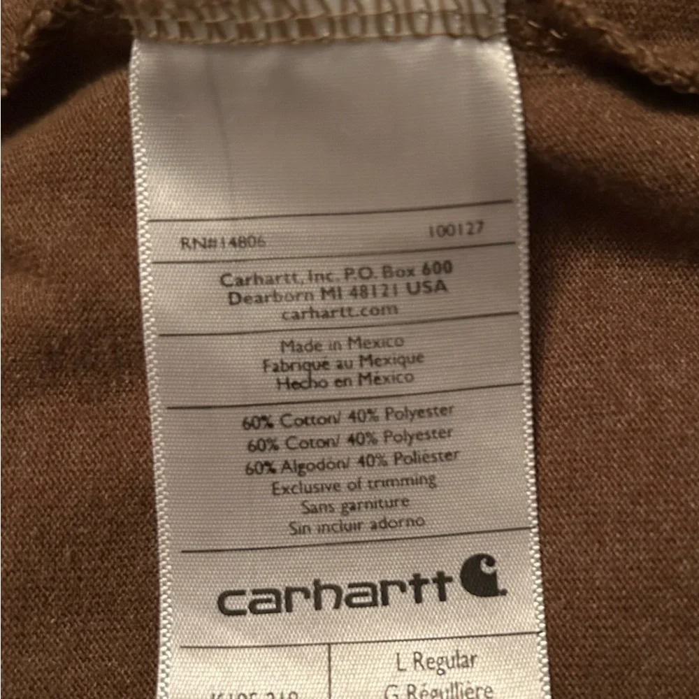 MENS CARHART TEESHIRT… - Picture 3 of 4